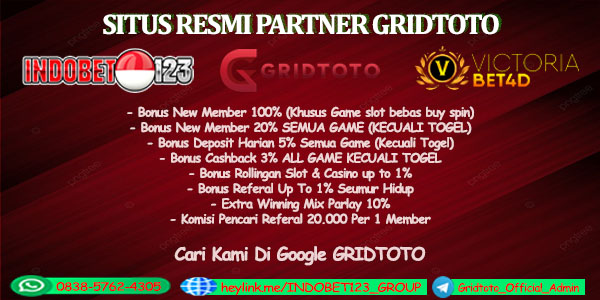 Situs resmi partner gridtoto